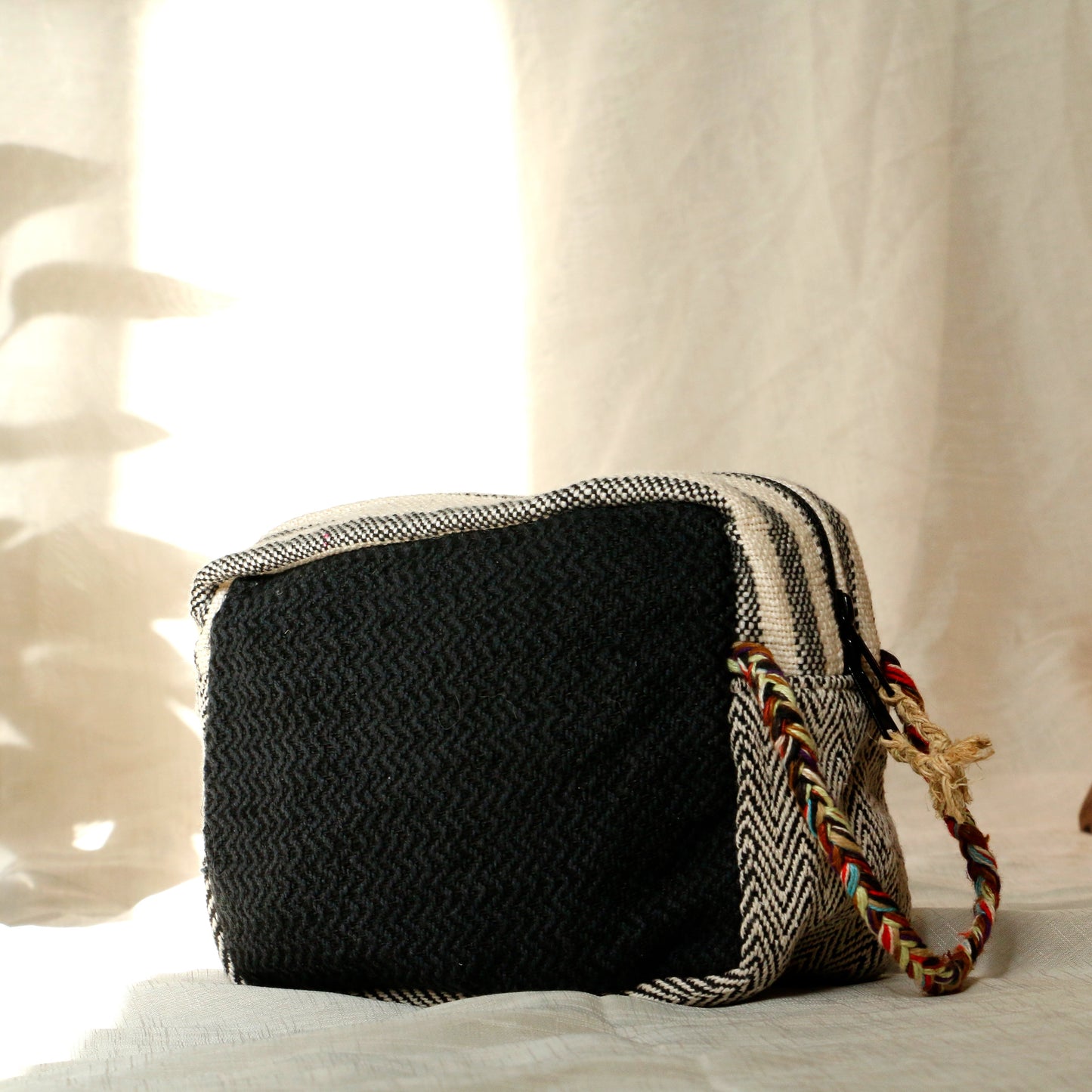 Urban Opulence Clutch Hemp Bag Black
