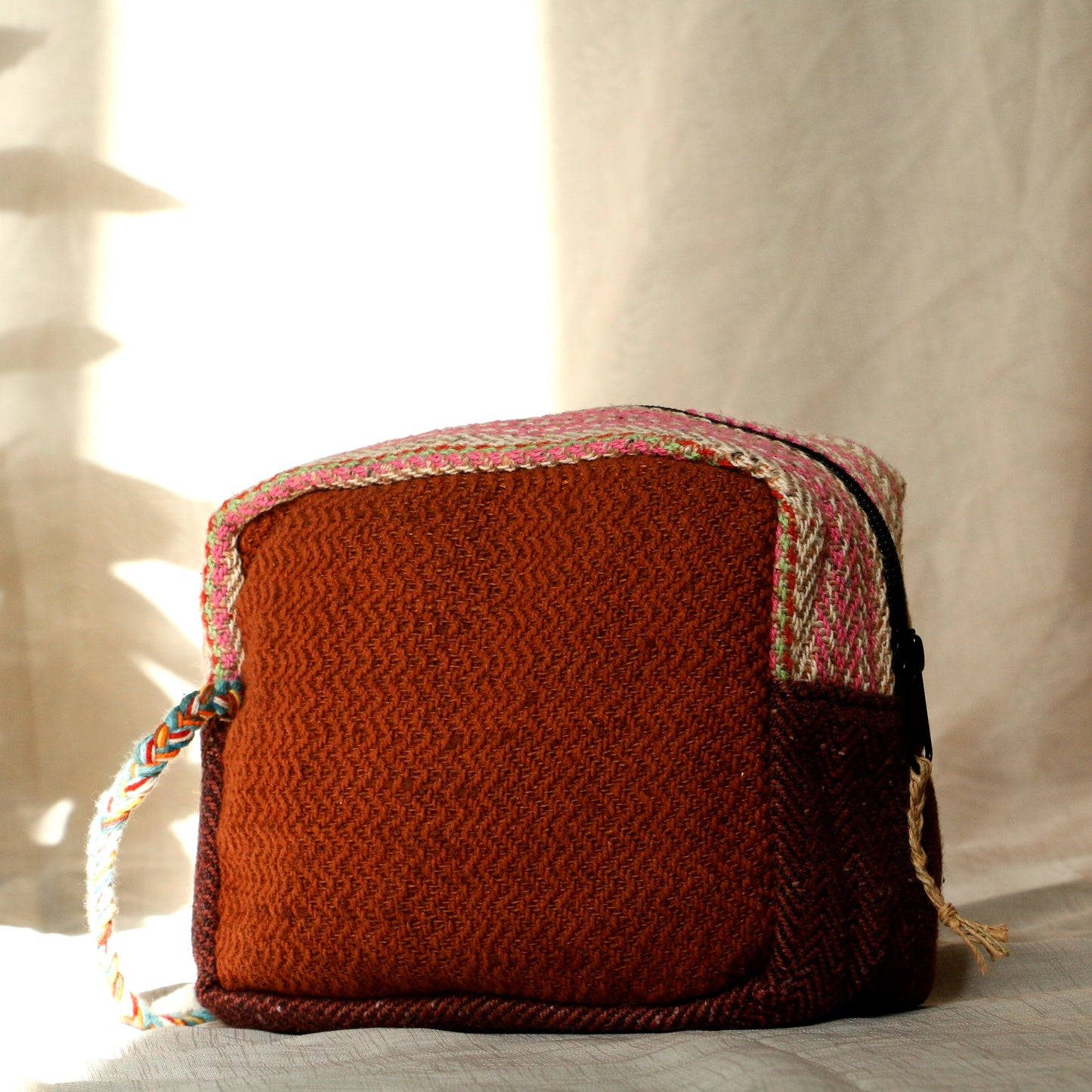 Urban Opulence Clutch Hemp Bag Orange