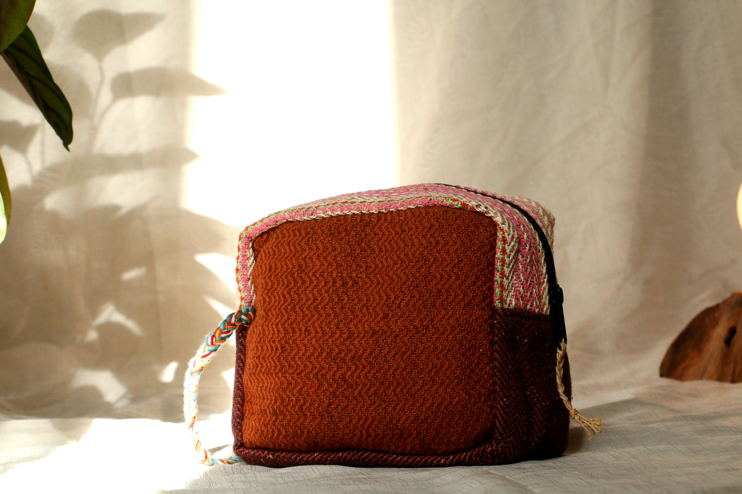 Urban Opulence Clutch Hemp Bag Orange