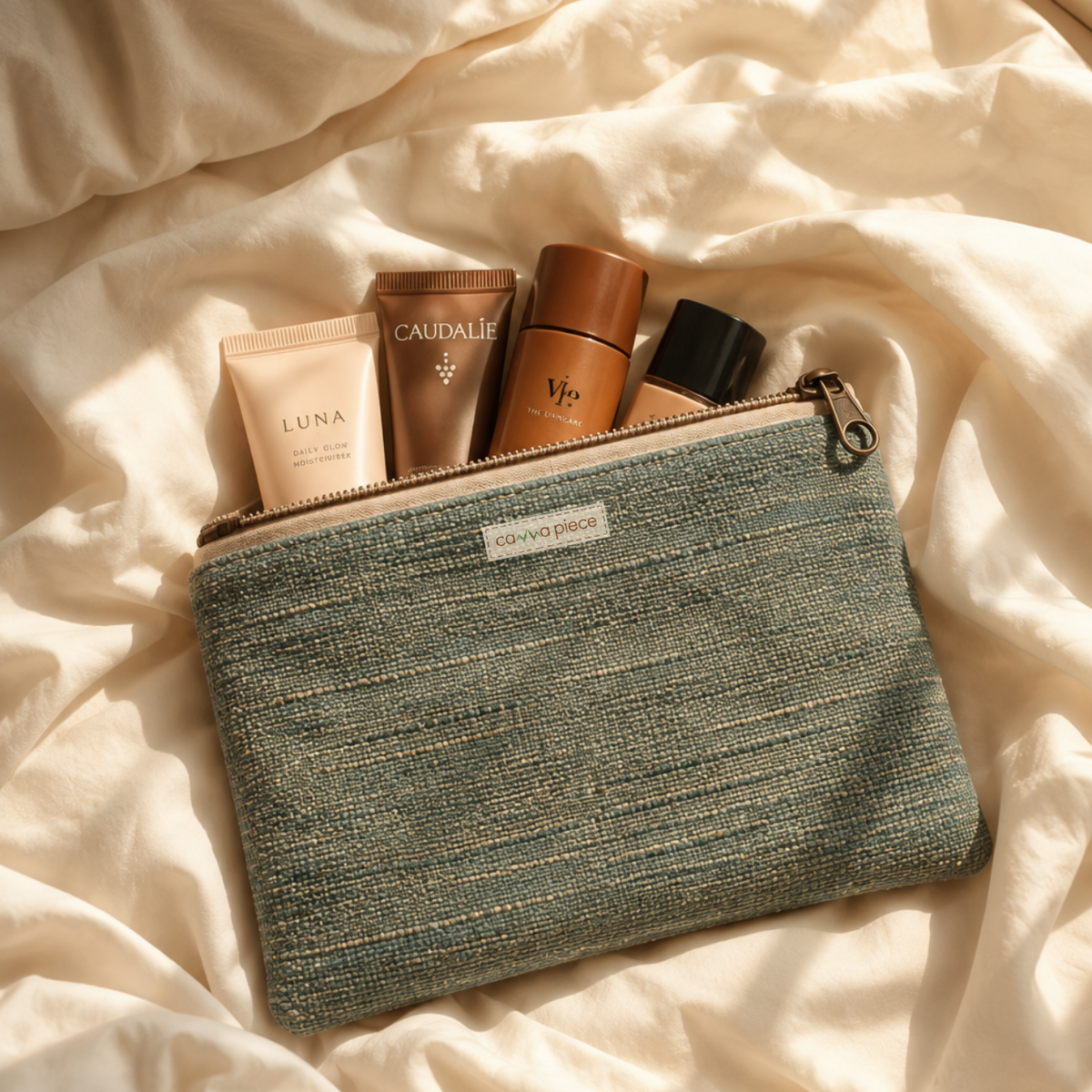 KOVA HEMP POUCH BLUE
